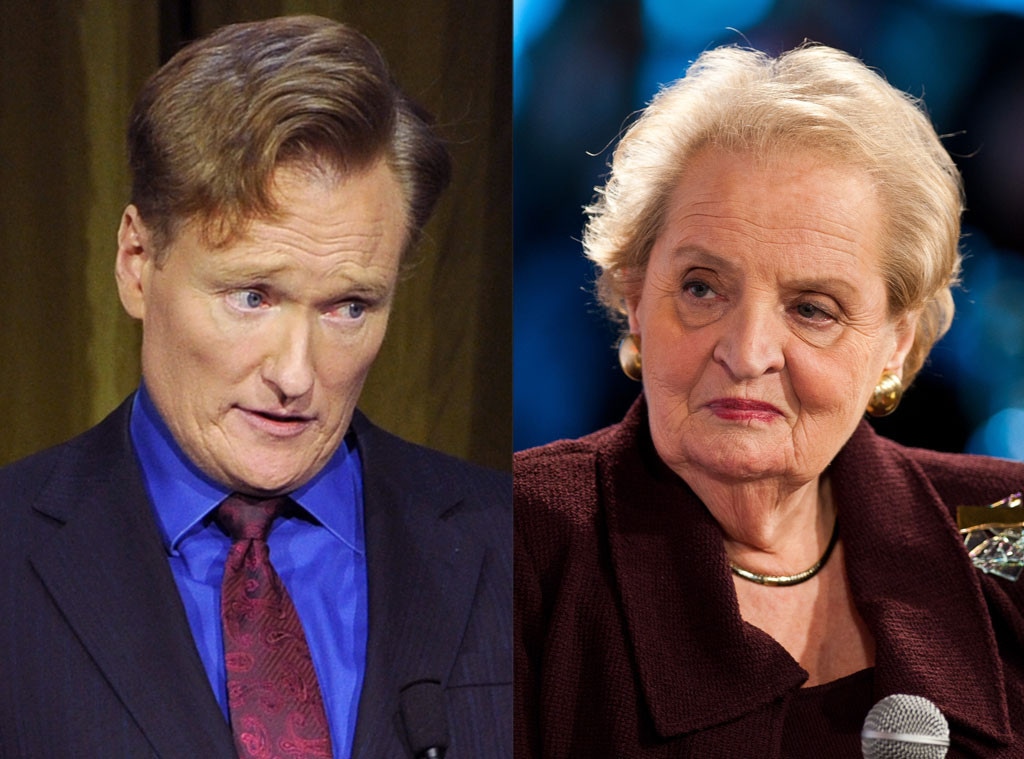 Conan O'Brien, Madeleine Albright