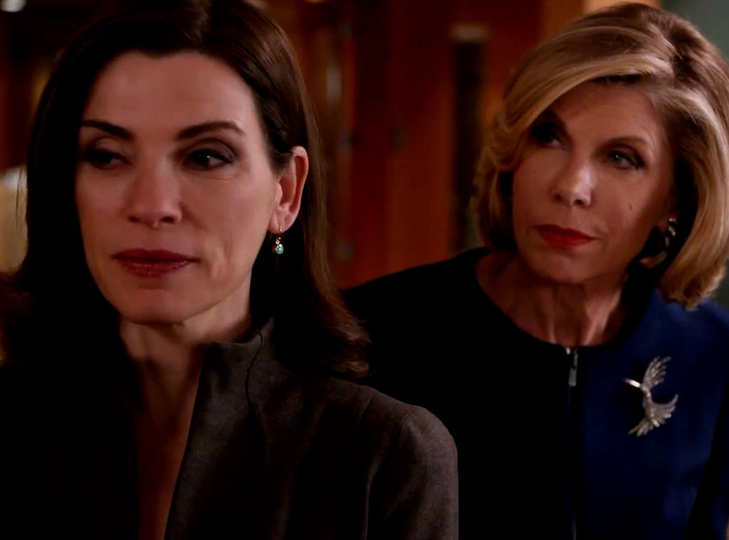 Julianna Margulies, Christine Baranski, The Good Wife