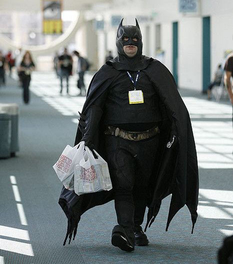 Batman From Spookily Terrible Superhero Costumes E News