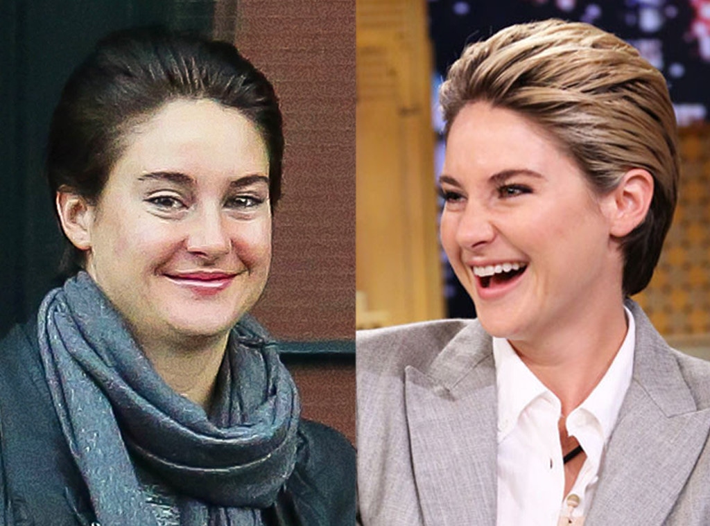 Shailene Woodley Goes Back to Brunette