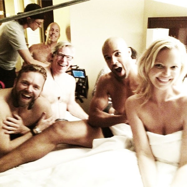 Why Is Katherine Heigl Topless and in Bed With a Bunch of Men?! - E! Online
