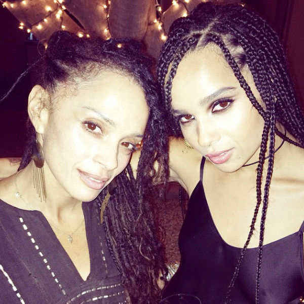 Zoë Kravitz & Lisa Bonet Have Some Seriously Good Genes - E! Online
