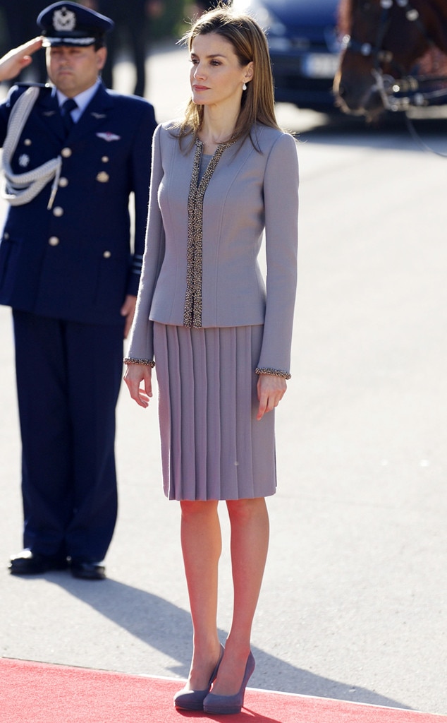 At Attention from Queen Letizia of Spain's Best Looks | E! News Australia
