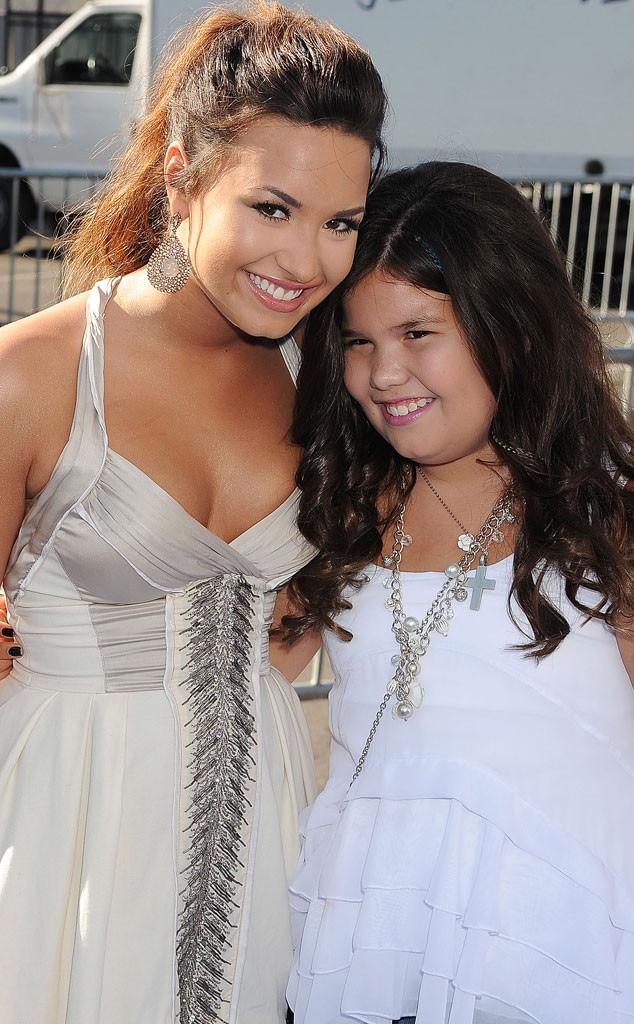Demi Lovato & Madison De La Garza from Guess the Celebrity ...