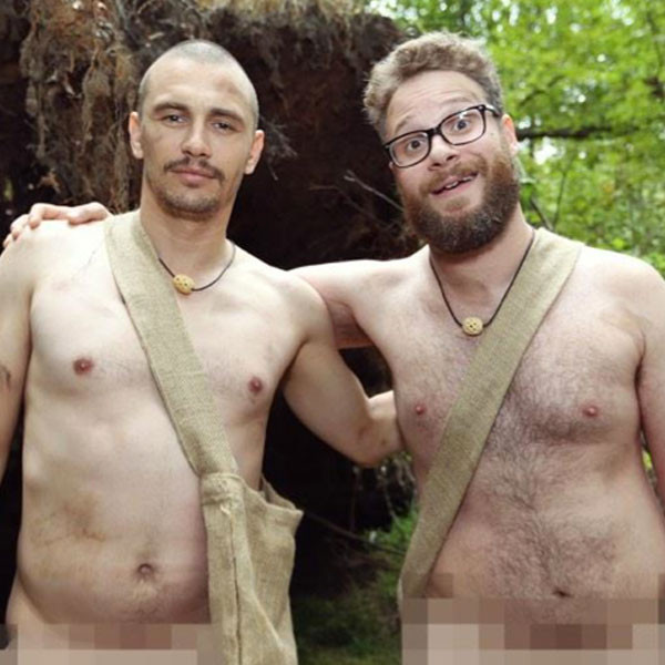 James Franco Seth Rogen Get Naked And Afraid See The Pics E Online