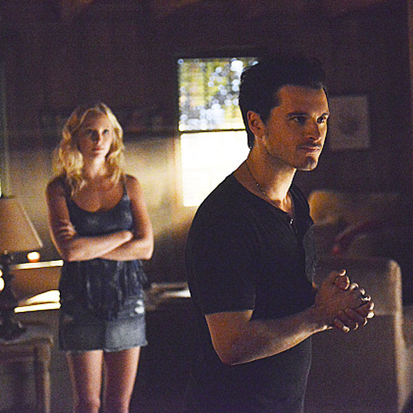 Watch Caroline And Enzo S Adorable Road Trip Banter On Tvd E Online