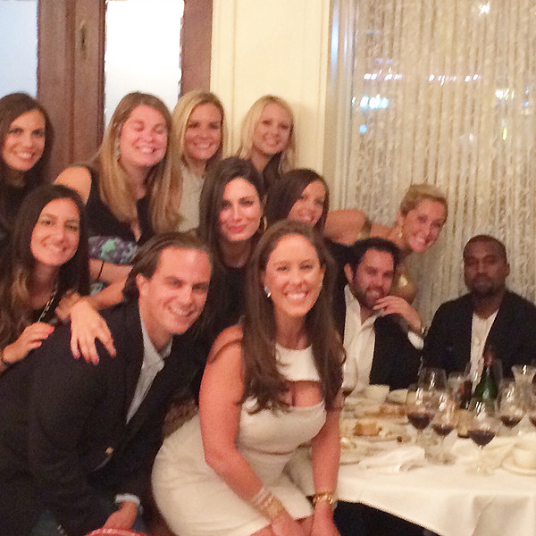 Kanye West Surprises Bachelorette Party With Free Champagne