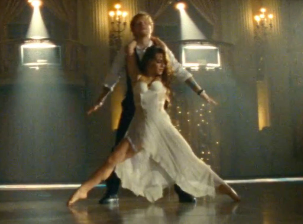 Watch Ed Sheeran Ballroom Dance In Thinking Out Loud Music Video