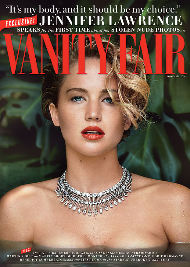 Jennifer Lawrence, Vanity Fair, November