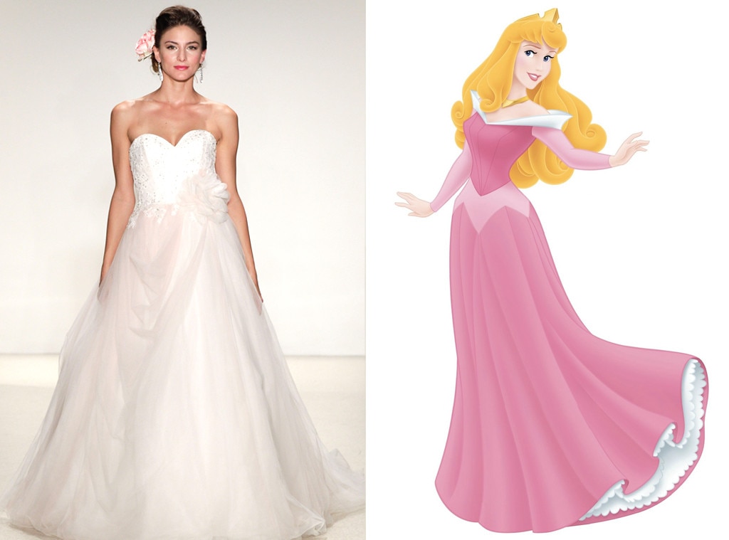 Jasmine From Alfred Angelo S Disney Princess Wedding Gowns E News