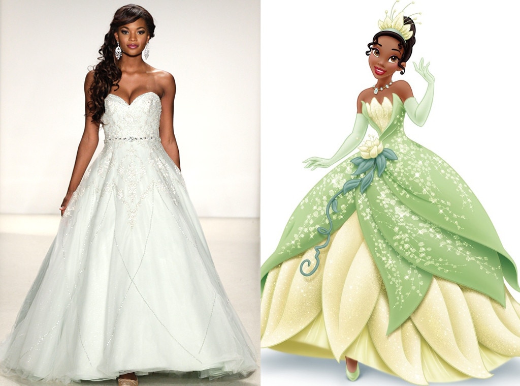 Tiana From Alfred Angelo S Disney Princess Wedding Gowns E News