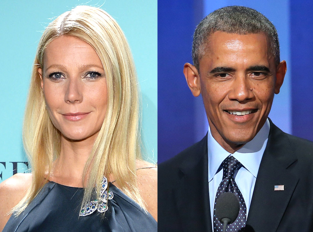 Gwyneth Paltrow, Barck Obama