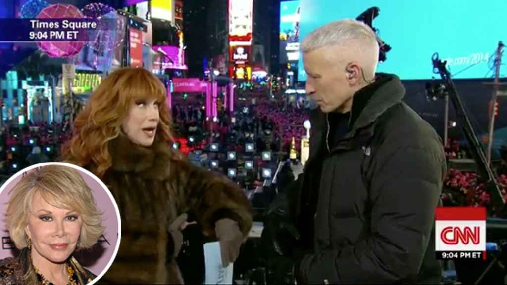 Kathy Griffin, Anderson Cooper, Joan Rivers