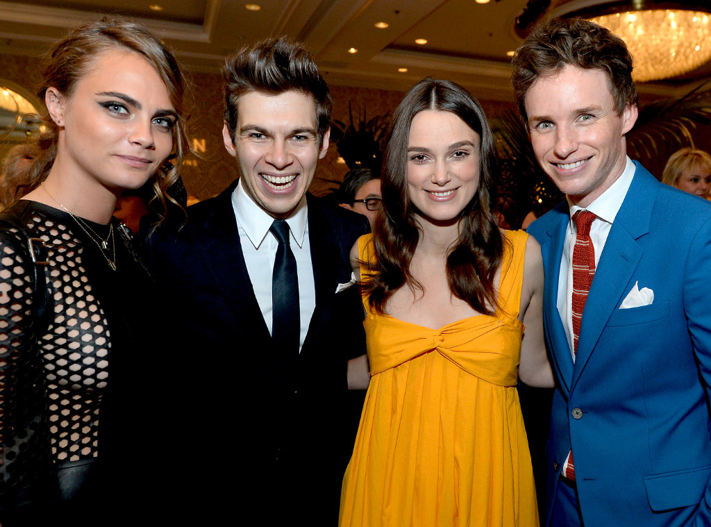 Cara Delevingne James Righton Keira Knightley Eddie Redmayne From