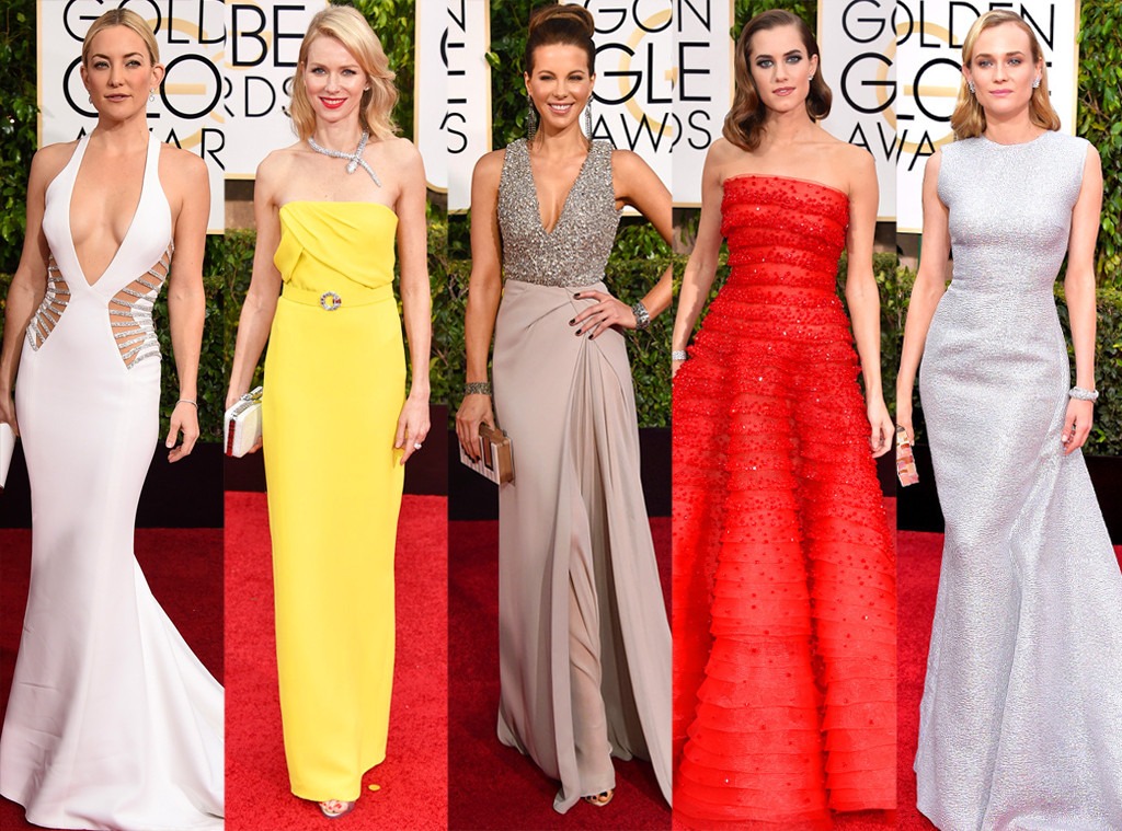 Naomi Watts, Diane Kruger, Allison Williams, Kate Hudson, Kate Beckinsale, Golden Globes