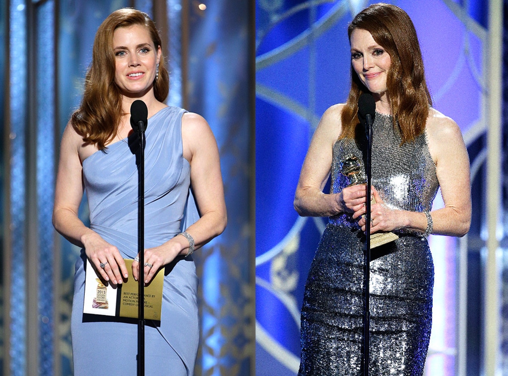 Amy Adams, Julianne Moore, Golden Globes