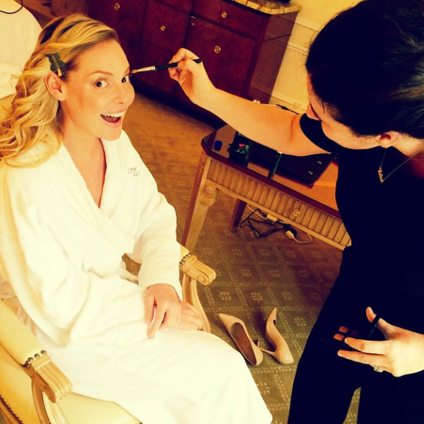 Katherine Heigl from 2015 Golden Globes: Instagrams & Twitpics | E! News