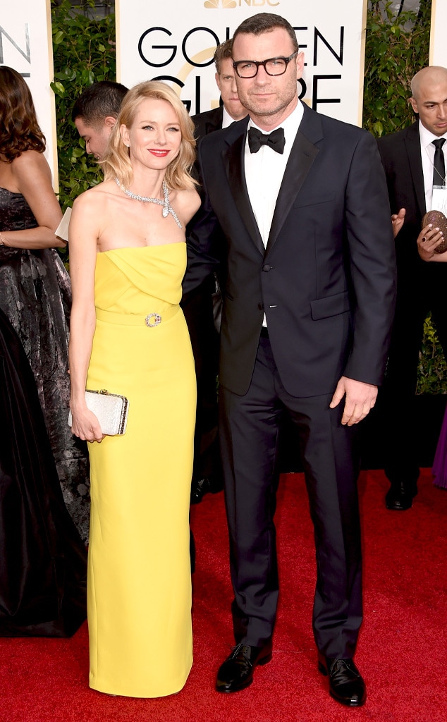 Naomi Watts, Liev Schreiber, Golden Globes