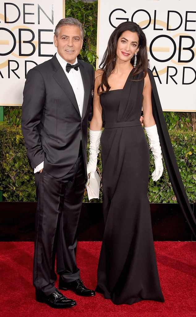 George Clooney, Amal Clooney, Golden Globes