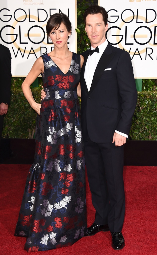 Sophie Hunter And Benedict Cumberbatch From Couples At The 2015 Golden Globes E News