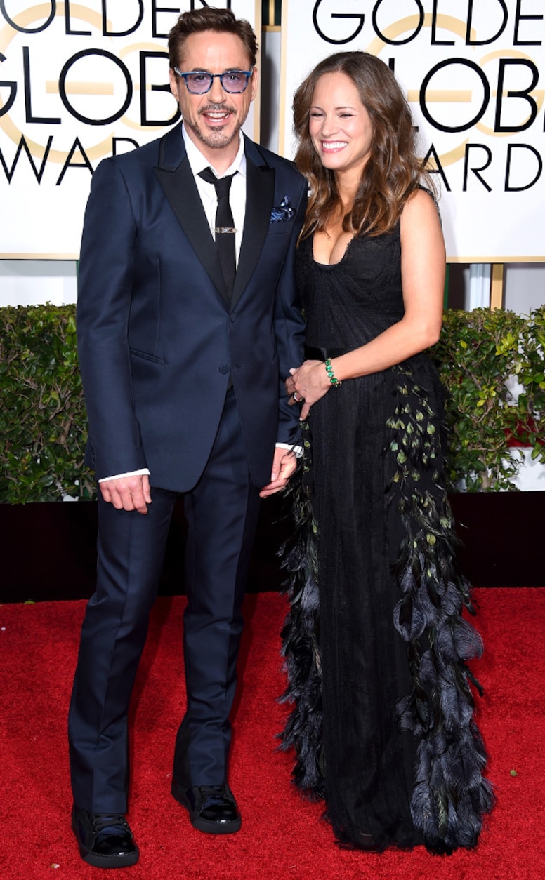 Susan Downey, Robert Downey Jr., Golden Globes