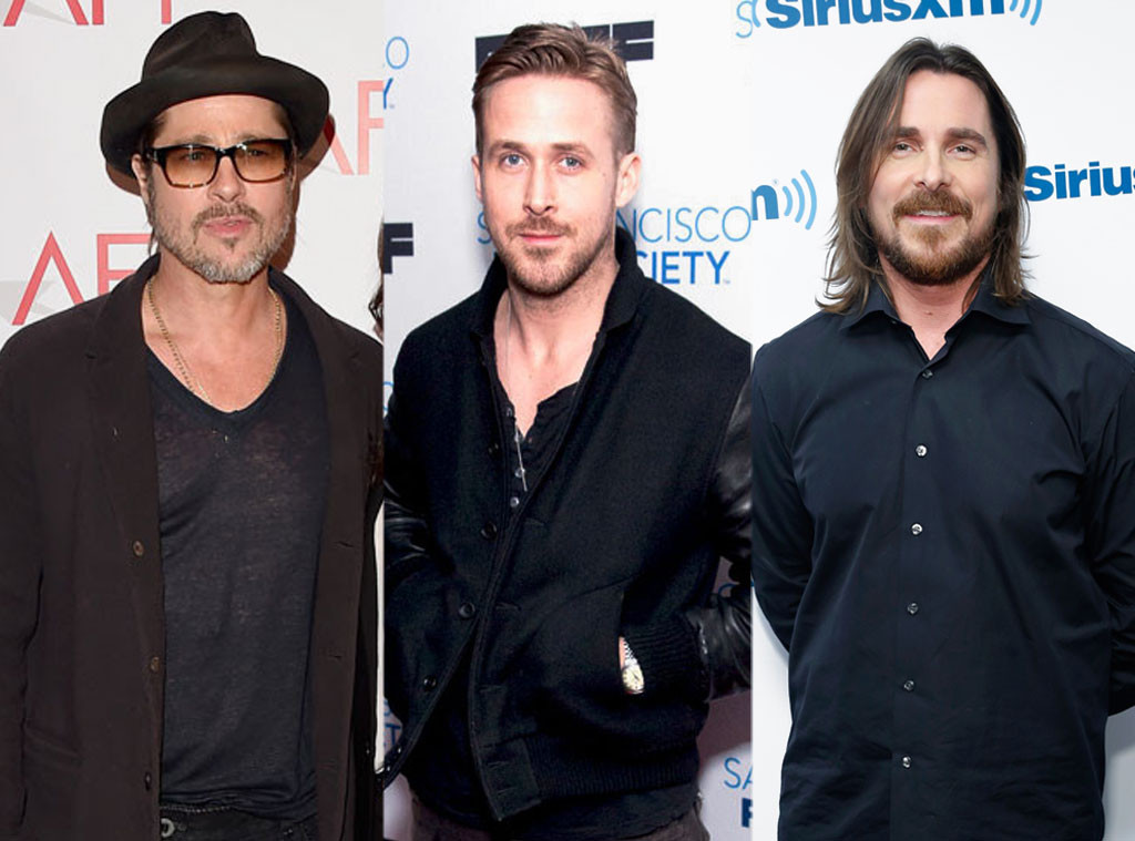 Hottie Overload Pitt Gosling Bale To Star In The Big Short E Online
