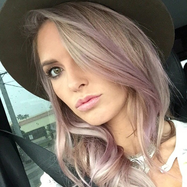 Audrina Patridge Dyes Her Hair Dusty Violet —see Her New