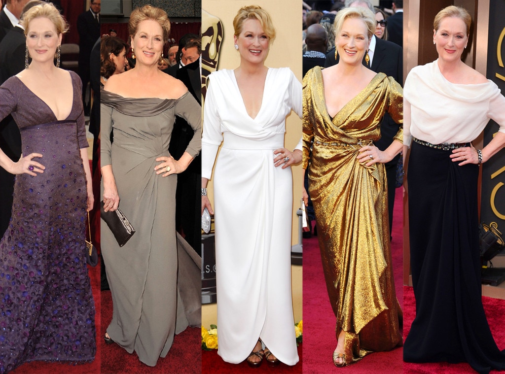 Meryl Streep from 2015 Oscar Nominees' Past Looks | E! News