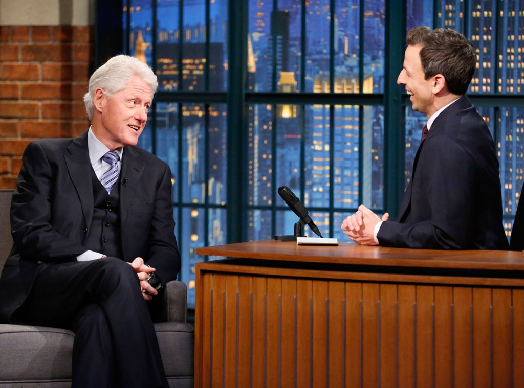 Bill Clinton, Late Night with Seth Meyers