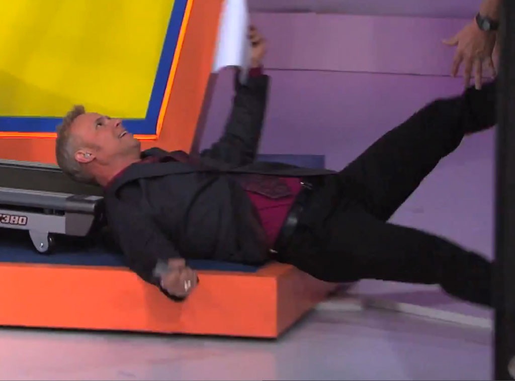 The Price Is Right, George Gray Falls Off A Treadmill