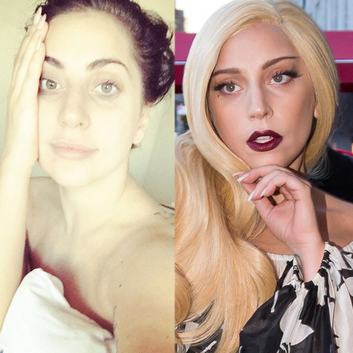 Overskæg Depression Ufrugtbar Lady Gaga Goes Au Naturale for Instagram - E! Online