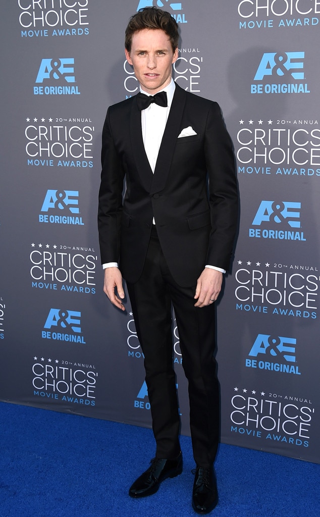Eddie Redmayne from 2015 Critics' Choice Movie Awards | E! News