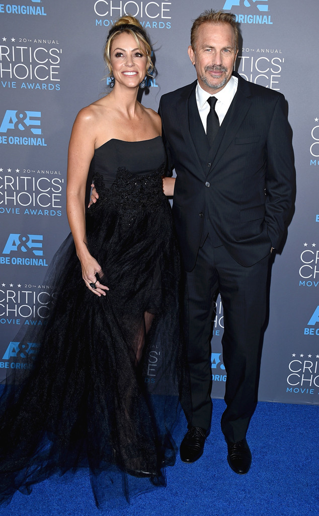 Kevin Costner & Christine Baumgartner from 2015 Critics' Choice Movie ...