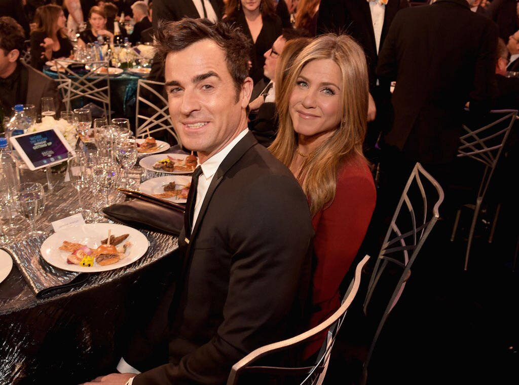 Justin Theroux & Jennifer Aniston from 2015 Critics' Choice Movie