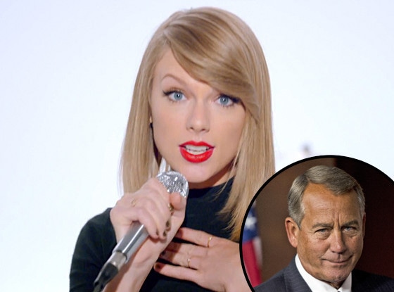 John Boehner, Taylor Swift