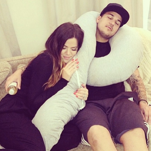 Khloe Kardashian, Rob Kardashian, Instagram