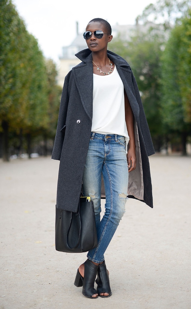 Paris from Street Style Denim E! News