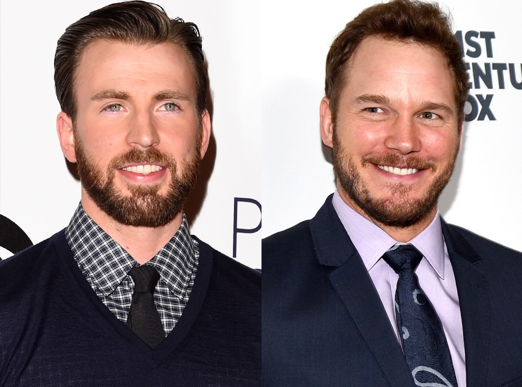 Chris Evans, Chris Pratt