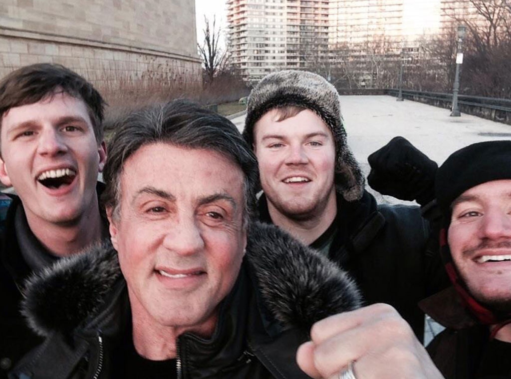 Sylvester Stallone, Rocky Balboa, Selfie