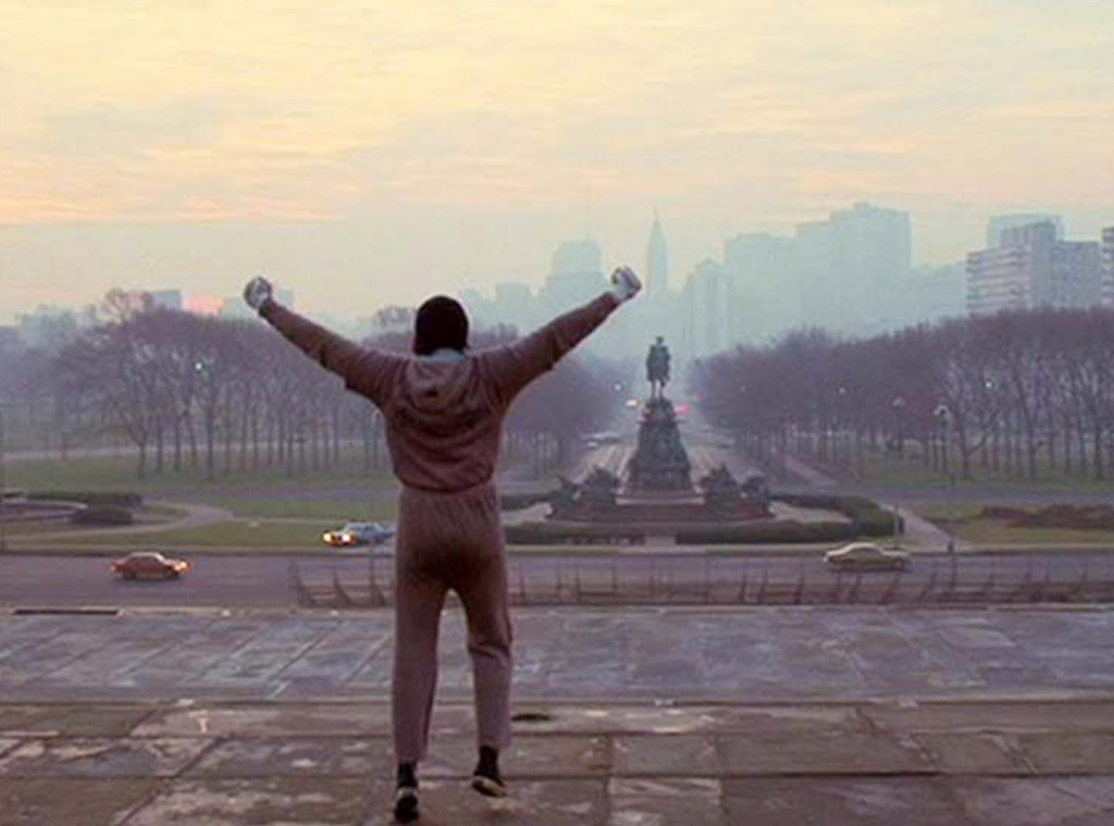 Onenigheid Bewolkt Sympton Sylvester Stallone Snaps Selfie With Tourists on Rocky Steps! - E! Online