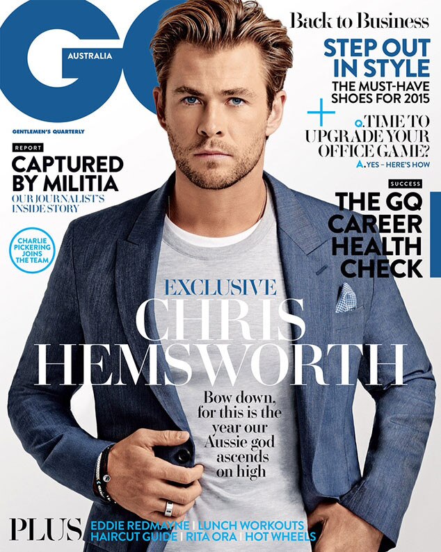 GQ Australia from Chris Hemsworth's 32 Hottest Pics | E! News