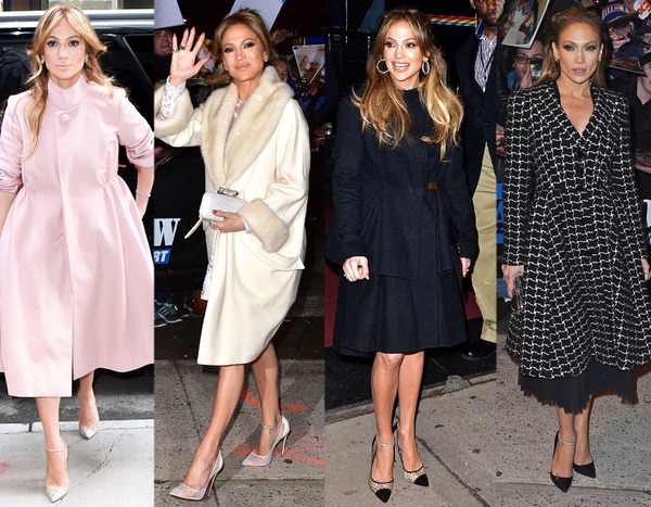 Jennifer Lopez from Celebs in Coats | E! News