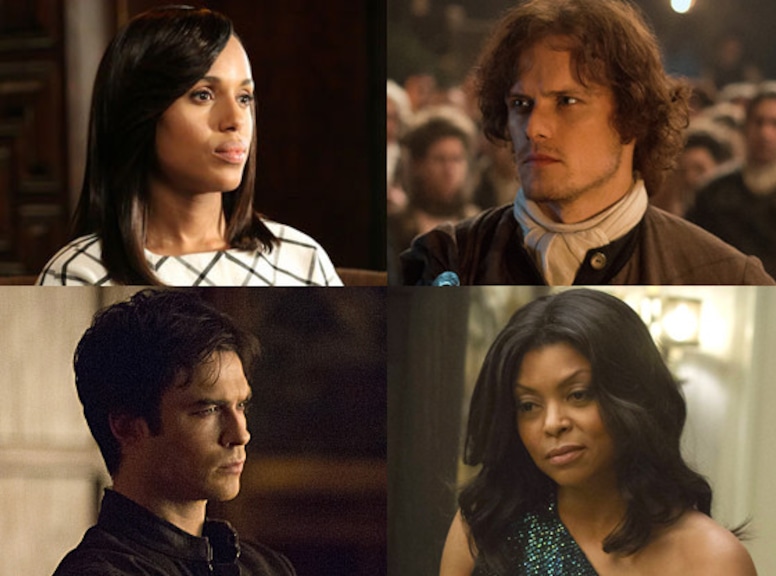 The Vampire Diaries, Empire, Outlander, Scandal