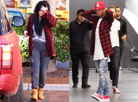 Kylie Jenner Borrows Tyga S Denim Jacket Who Wore It Better E