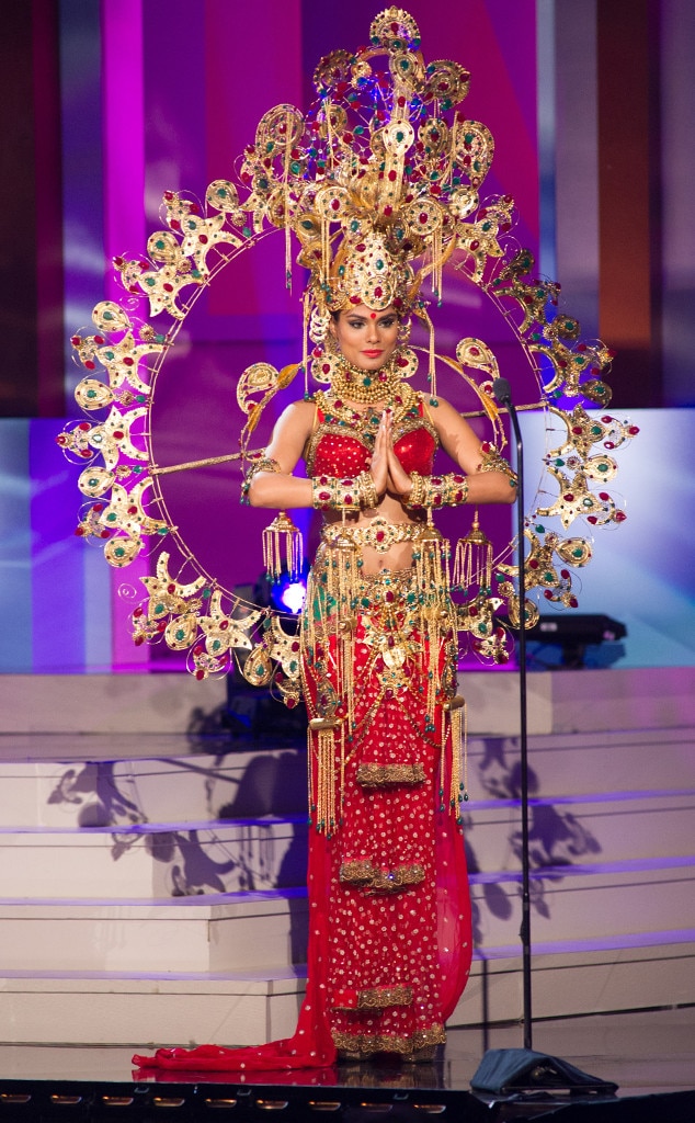 Miss India from 2014 Miss Universe National Costume Show E! News