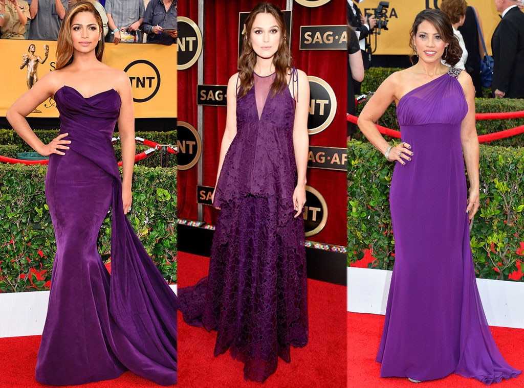 Purple Dress Red Carpet