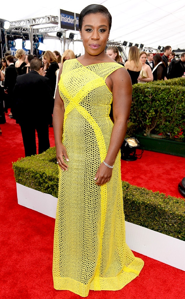 Uzo Aduba from 2015 SAG Awards Red Carpet Arrivals | E! News