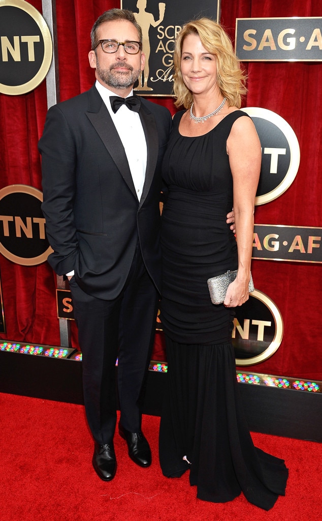 Steve Carell & Nancy Carell from Couples at the 2015 SAG Awards | E! News