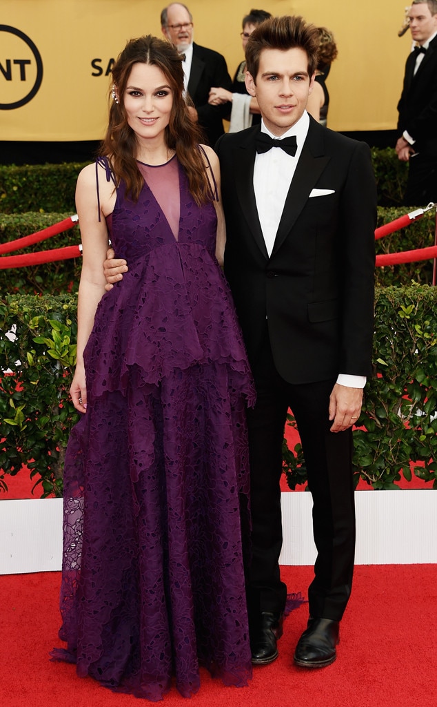 Keira Knightly & James Righton from Couples at the 2015 SAG Awards | E