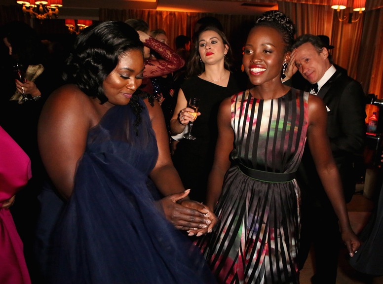 Danielle Brooks, Lupita Nyong'o, SAG After-party